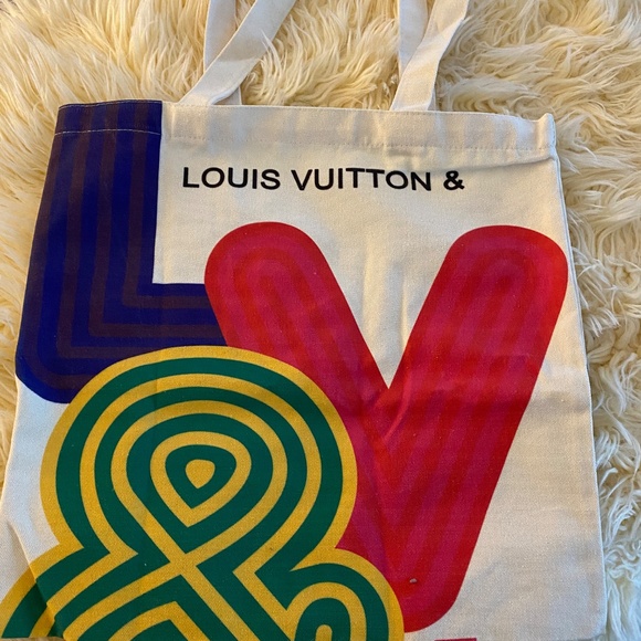 Louis Vuitton Exhibition Bag Eco Canvas Japan Exclusive Event shopping tote LV - Picture 2 of 5